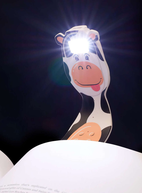 Lampka zakładka do książki Thinking Gifts - pals cow