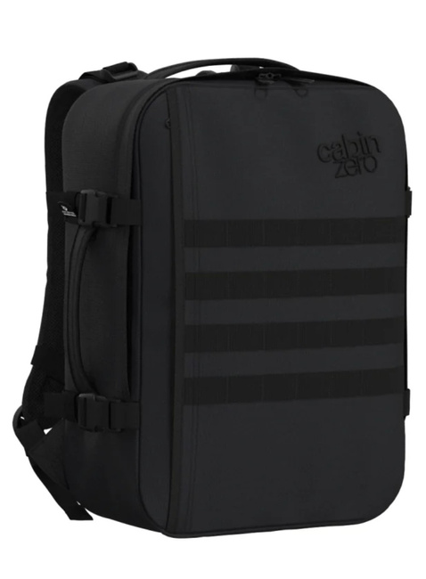 Plecak 2w1 podręczny miejski CabinZero Military 28 l - absolute black