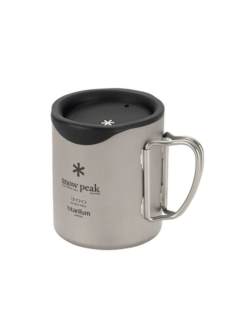 Pokrywka silikonowa do kubka Snow Peak 300 ml Silicone Lid - black