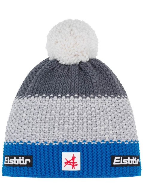 Czapka zimowa Eisbar Star Pompon Ski Austria Hat - bugatti / heather grey / anthracite