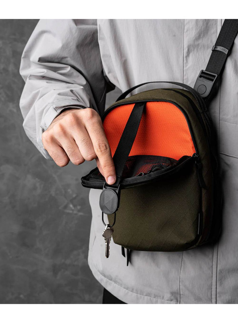 Torba crossbody Alpaka Metro Sling Max Axogrid - army green