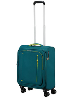Walizka kabinowa American Tourister Cloudrider EXP - misty teal