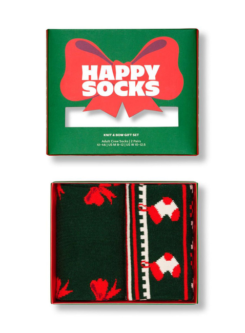 Skarpety 2 pary Happy Socks 2-Pack Gift Set - knit / bow