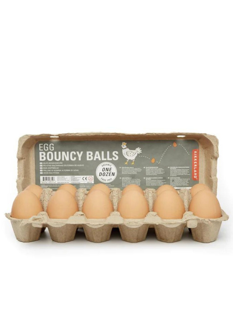 Piłki skaczące jaja Kikkerland Egg Bouncy Balls - 1 sztuka