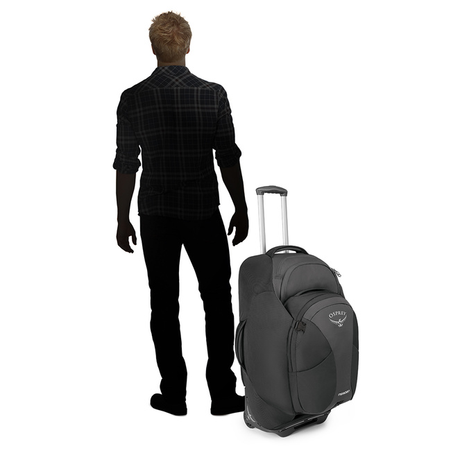 Torba na kółkach Osprey Meridian 75 - metal grey