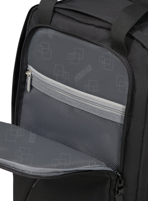 Plecak na kółkach American Tourister Take2Cabin S pod siedzenie - black