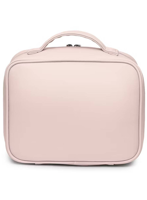 Rozkładana kosmetyczka damska Puccini Fashion - różowy