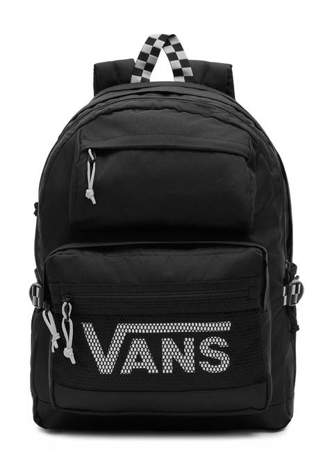 Plecak szkolny wielokomorowy Vans Stasher - black/white