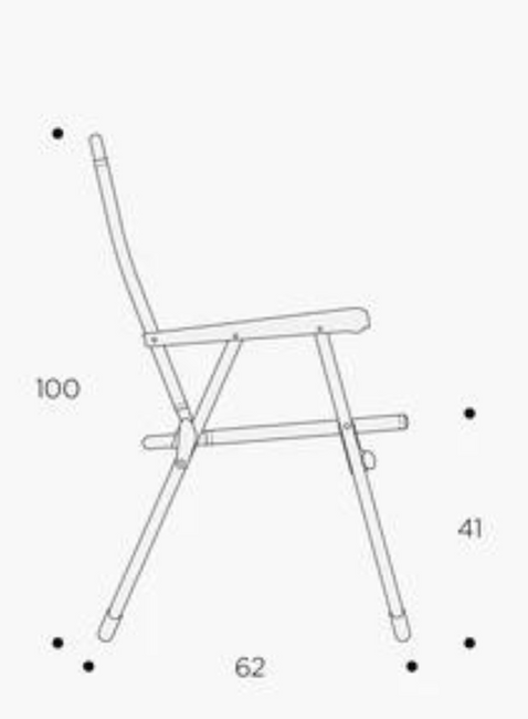 Fotel kempingowy Lafuma Alu Victoria Batyline® Iso - ciel