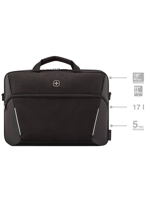 Torba na laptopa Wenger XE Compact Brief 16 - black