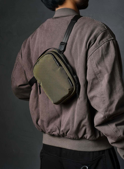 Torba crossbody Alpaka Metro Sling V2 Axoflux - army green