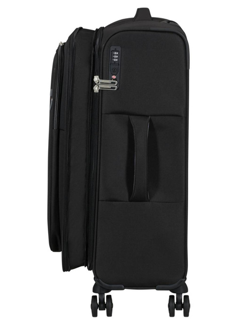 Walizka średnia American Tourister Cloudrider Exp M - jet black