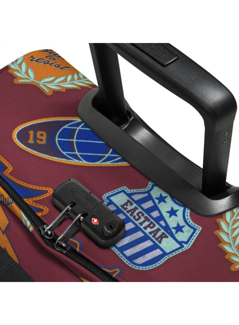 Duża torba podróżna Eastpak Tranverz L - clash burgundy