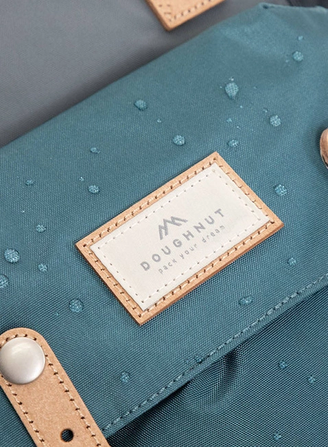 Plecak miejski Doughnut Macaroon Jungle - light grey / navy