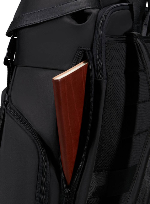 Plecak miejski Samsonite Relyon Backpack 15,6" with flap - black