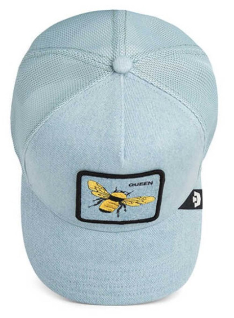 Czapka z daszkiem Goorin Bros Denim Queen Seasonal Trucker - light denim