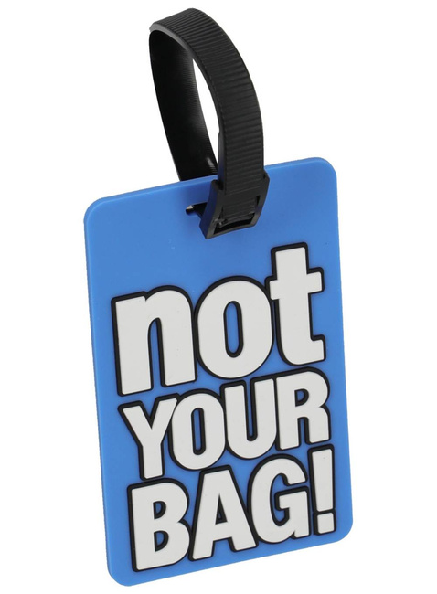 Zawieszka adresowa do bagażu Travelite Luggage Tag - not your bag