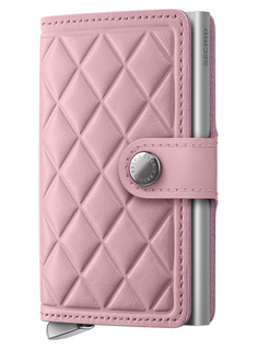 Portfel RFID Secrid Premium Miniwallet Emboss Diamond+ - rose