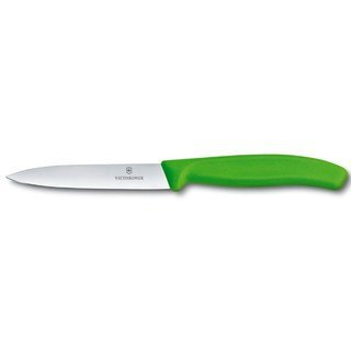 Nóż mały do warzyw i owoców 10 cm Swiss Classic Victorinox - zielony