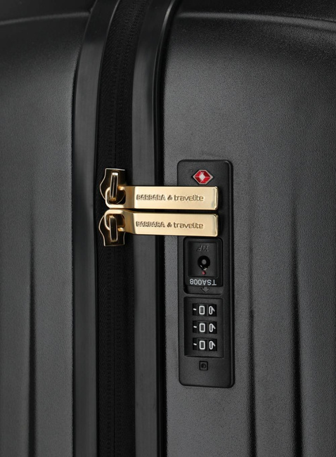 Walizka duża Travelite Barbara Novelty - black