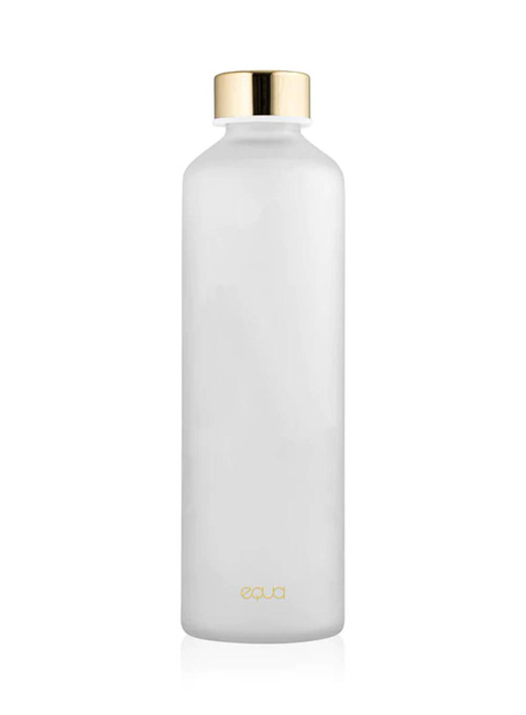 Butelka szklana na wodę 0,75 l Equa - velvet white