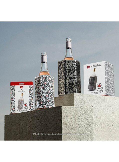 Schładzacz do wina Vacu Vin Wine Cooler Sleeve - Keith Haring