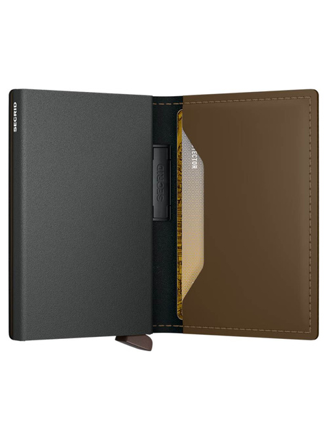 Portfel kieszonkowy RFID Secrid Bandwallet Matte - earth / beige