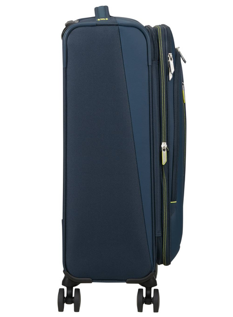 Walizka średnia American Tourister Wanderlite M EXP - dark navy