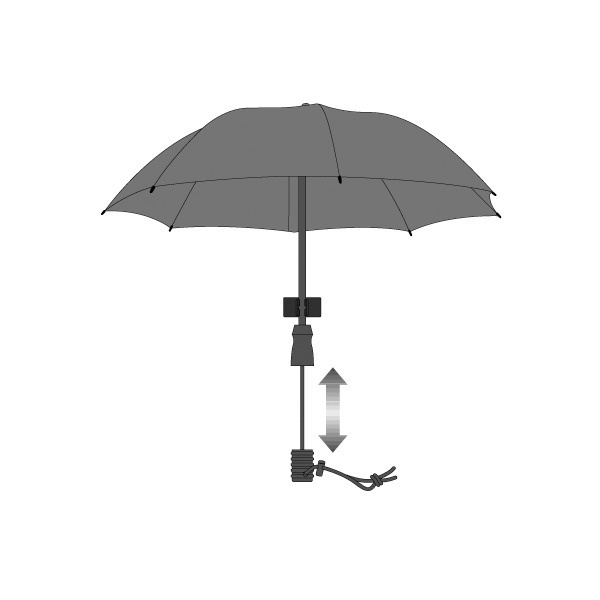 Parasol turystyczny Euroschirm Swing Handsfree - navy blue