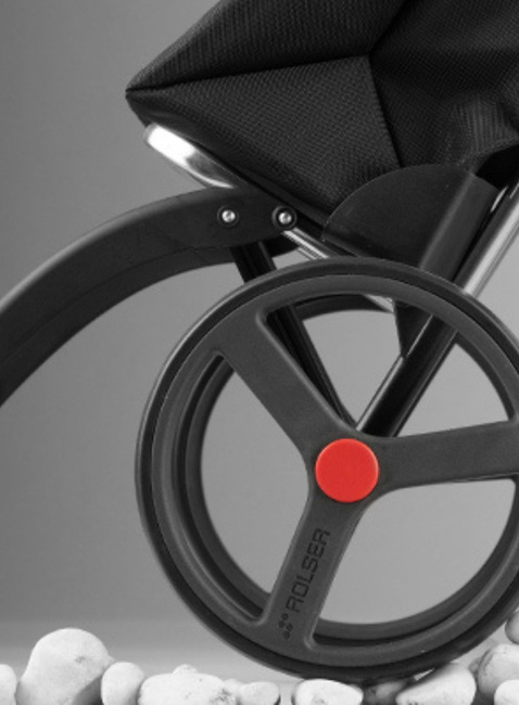 Wózek na zakupy 2 koła XL Rolser MF 2L RSG I-Max - orange