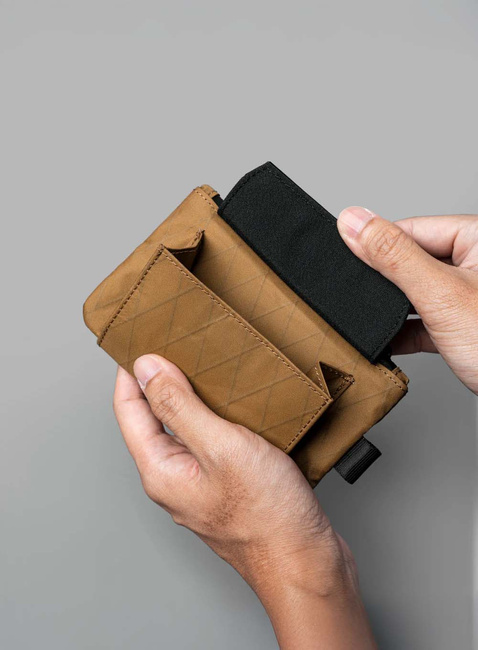 Portfel saszetka Alpaka Zip Pouch Coin - coyote brown