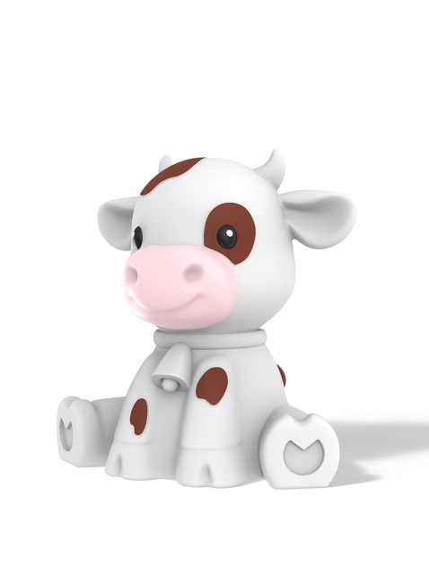 Mini lampka nocna na baterie Dhink Krówka