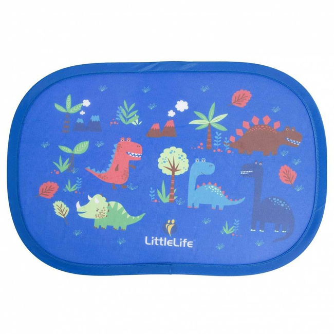 Osłonki szyb samochodowych LittleLife 2 szt. - dinosaurs