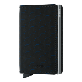 Mały portfel RFID Secrid Slimwallet Optical - black / titanium
