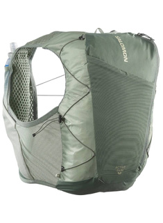 Kamizelka do biegania Salomon Active Skin 12 - laurel wreath / lily pad