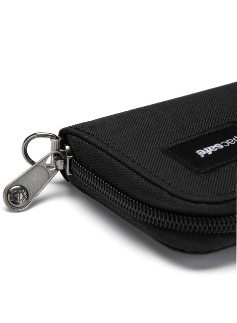 Portfel antykradzieżowy Pacsafe RFIDsafe Card Wallet - jet black