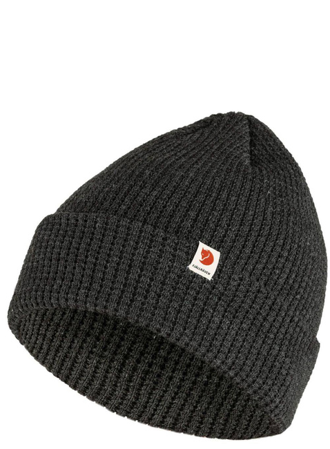 Czapka dzianinowa Fjallraven Tab Hat - dark grey