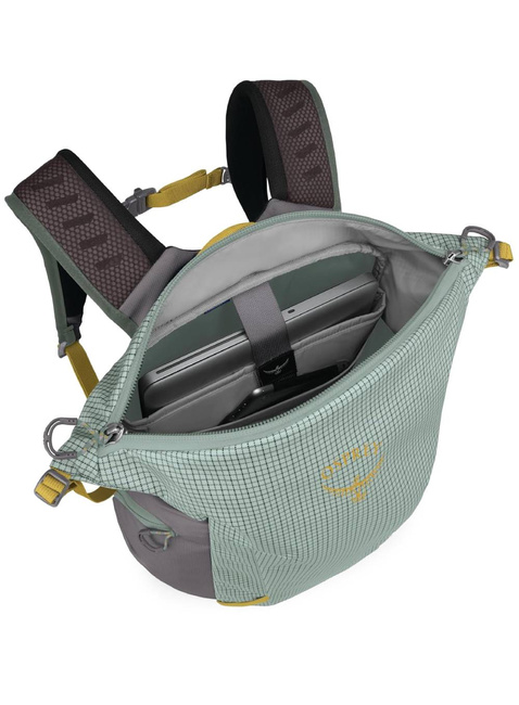 Plecak dzienny Osprey Transporter Zinch - frosty mint / soundwave grey