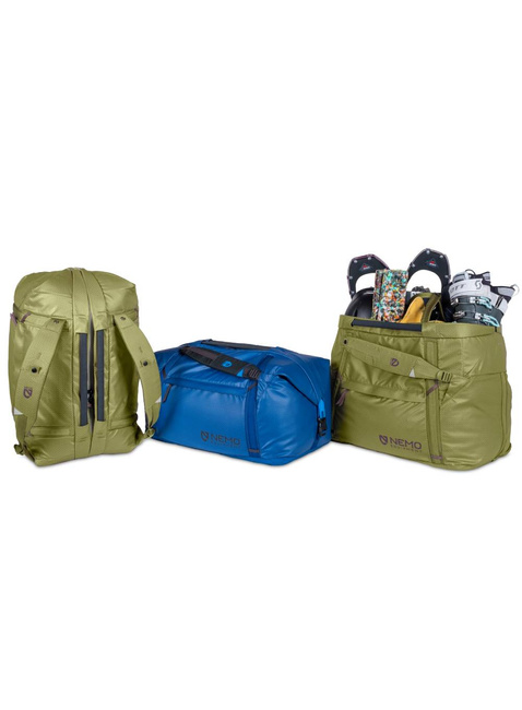 Plecak / torba podróżna Nemo Double Haul Convertible Duffel 70 l - lake