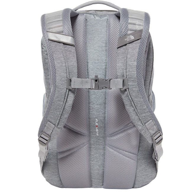 Plecak na laptopa The North Face Jester - mid grey dark heather/tnf black