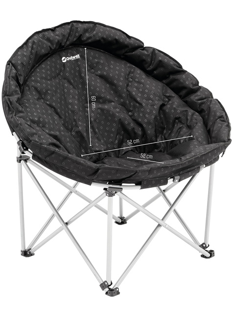 Fotel krzesło turystyczne Outwell Casilda XL - black