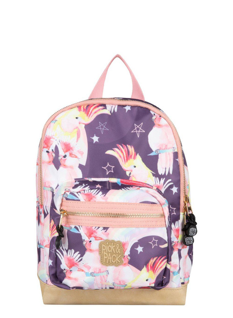 Plecak dziecięcy Pick & Pack Unicorn Birds S - purple rain