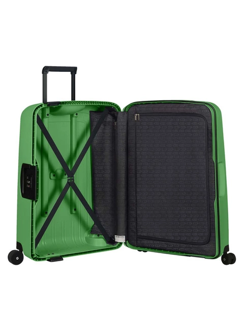 Walizka średnia Samsonite S'Cure 79 l - cactus green / black