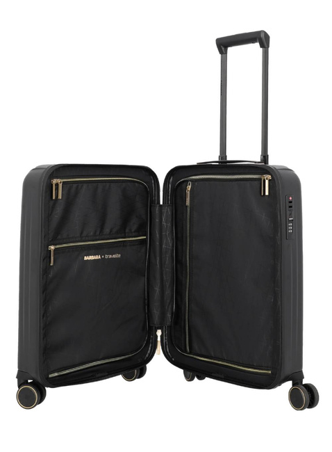 Walizka kabinowa Travelite Barbara Novelty - black