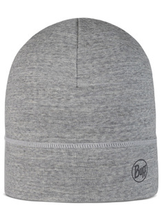 Czapka zimowa Buff Merino Lightweight Beanie - solid light grey