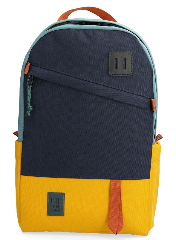 navy / mustard