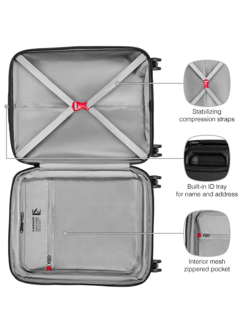 Walizka kabinowa Wenger Prymo EXP - black