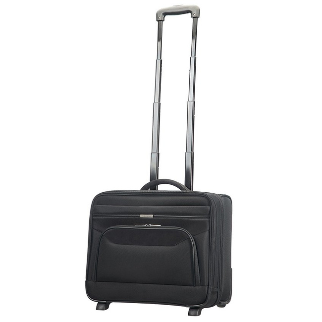 Walizka pilotka Samsonite Desklite Rolling Tote 15,6" - black