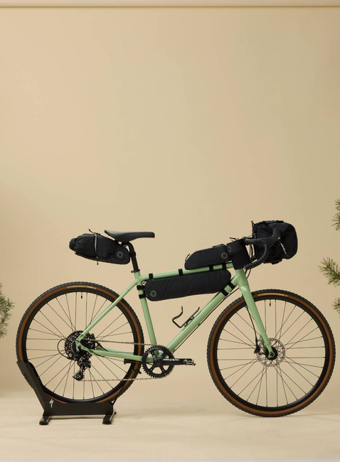Średnia torba rowerowa na ramę Fjallraven Hoja Frame Bag M - black