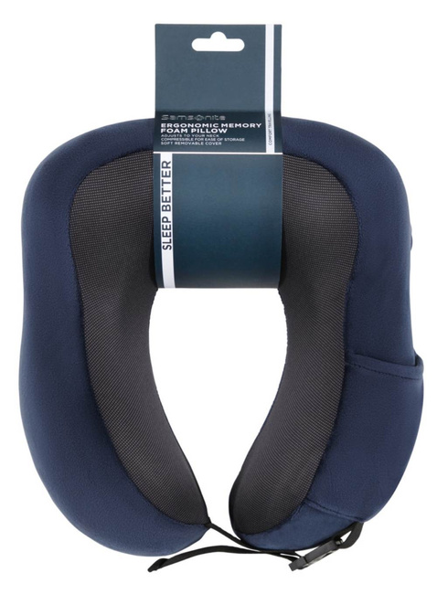 Poduszka podróżna Samsonite Ta Revolution Ergonomic Memory Foam Pillow - midnight blue